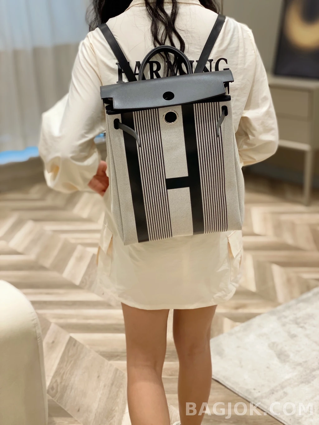 에르메스 Hermes A Dos Zip 백팩 상세 이미지