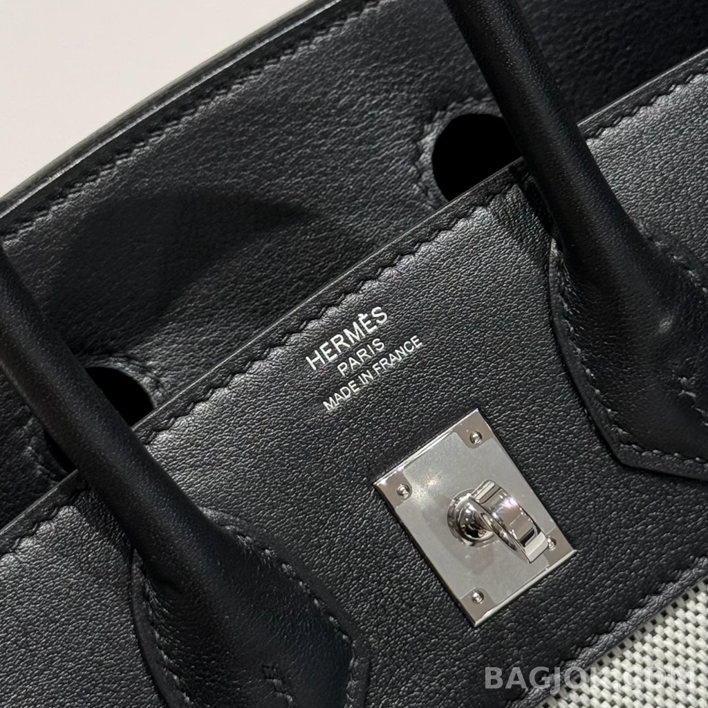 에르메스 Hermes 버킨 25 프렌치 빈티지 스위프트 상세 이미지