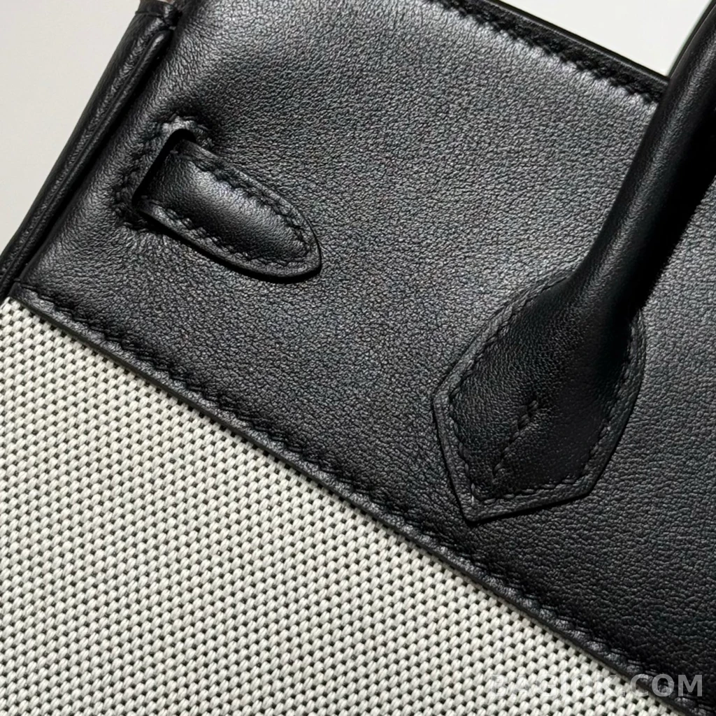 에르메스 Hermes 버킨 25 프렌치 빈티지 스위프트 상세 이미지