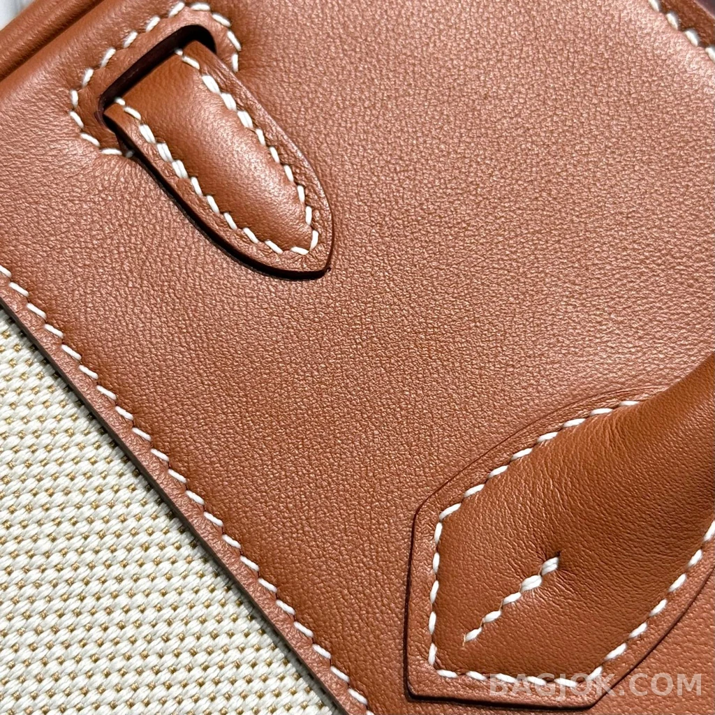 에르메스 Hermes 버킨 25 프렌치 빈티지 스위프트 상세 이미지