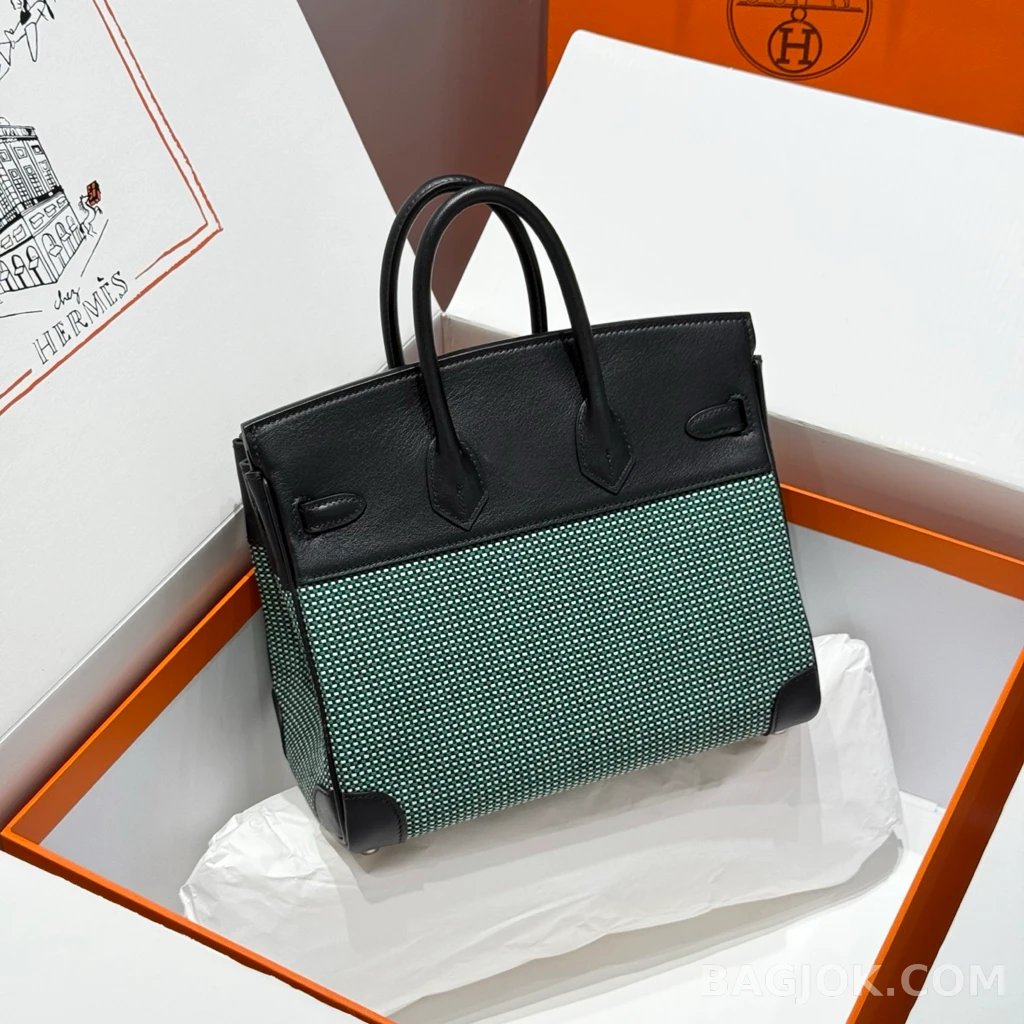 에르메스 Hermes 버킨 25 프렌치 빈티지 스위프트 상세 이미지