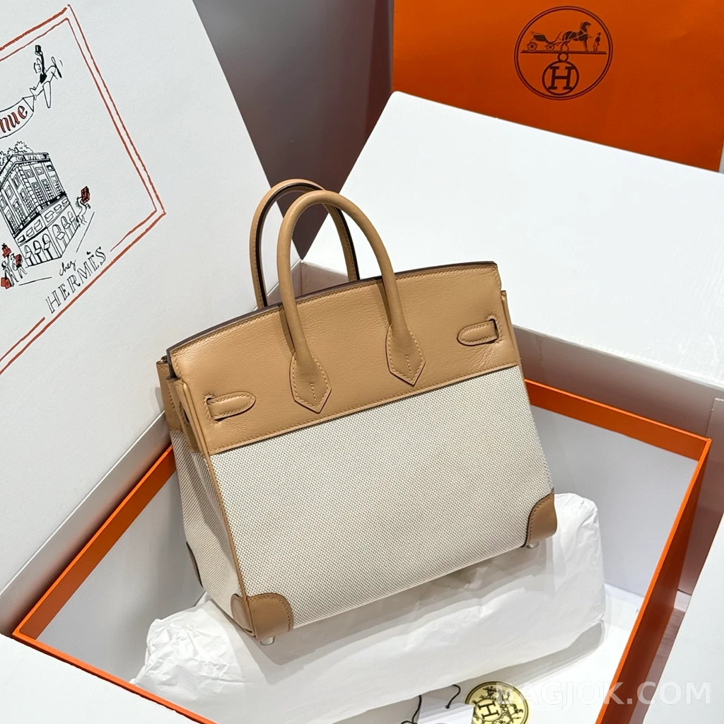 에르메스 Hermes 버킨 25 프렌치 빈티지 스위프트 상세 이미지