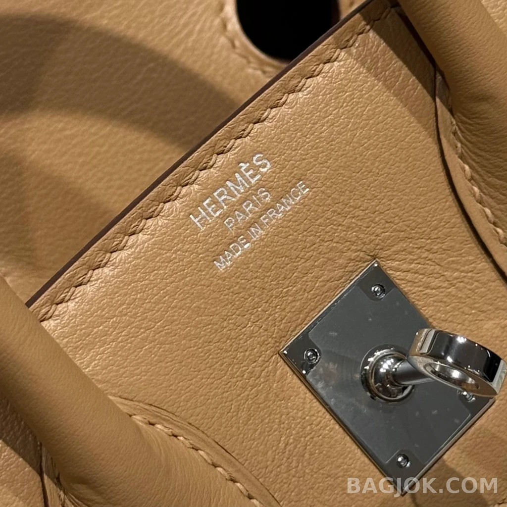 에르메스 Hermes 버킨 25 프렌치 빈티지 스위프트 상세 이미지