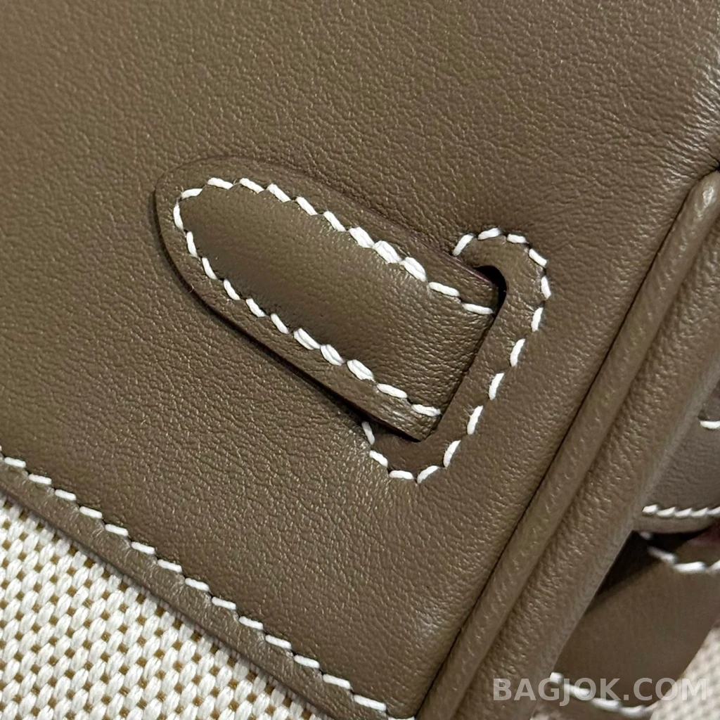에르메스 Hermes 버킨 25 프렌치 빈티지 스위프트 상세 이미지