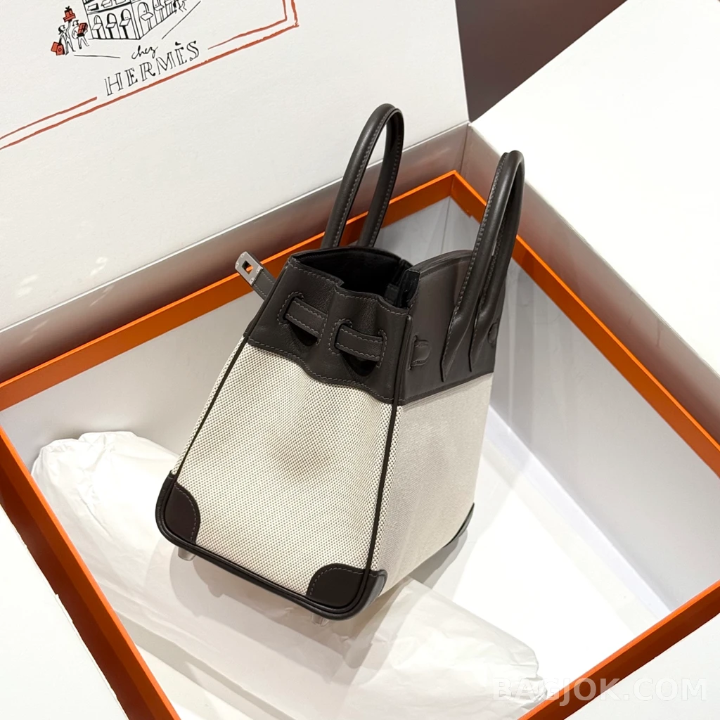 에르메스 Hermes 버킨 25 프렌치 빈티지 스위프트 상세 이미지