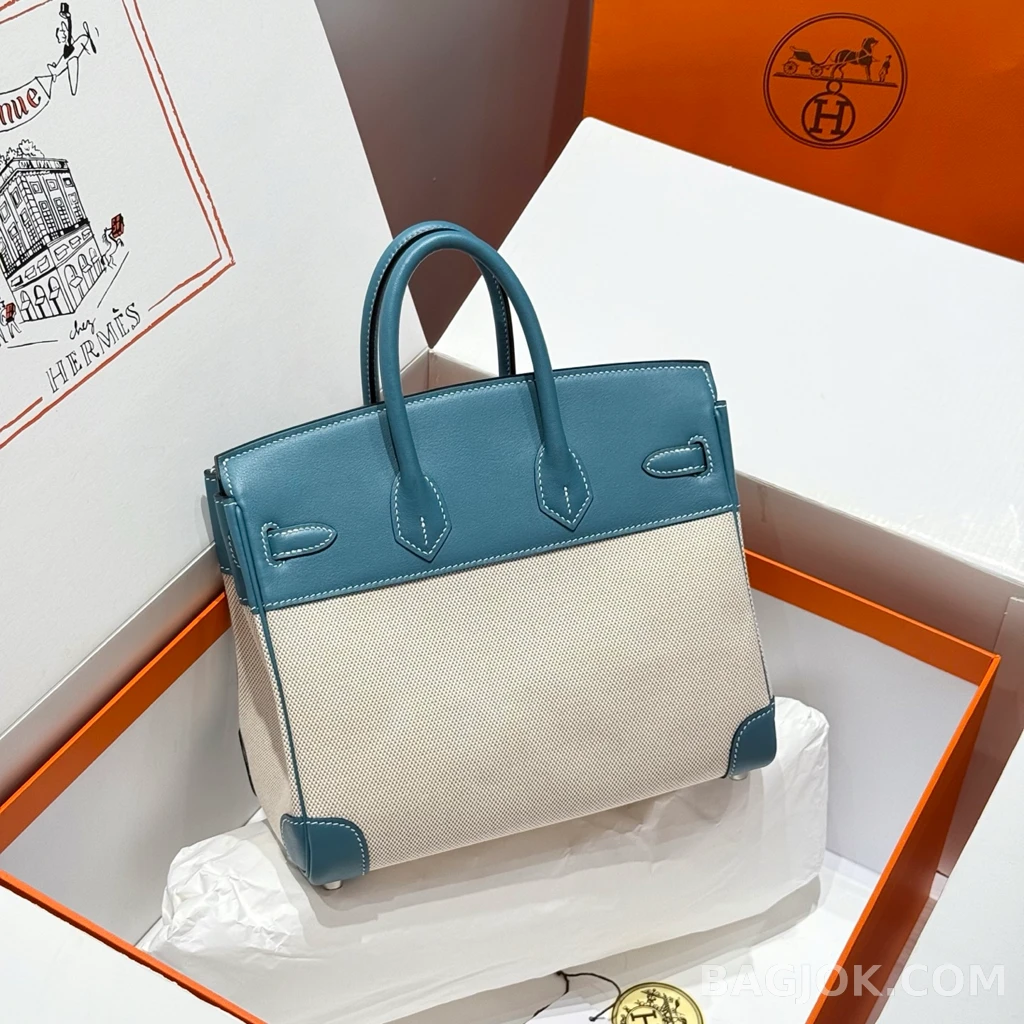 에르메스 Hermes 버킨 25 프렌치 빈티지 스위프트 상세 이미지