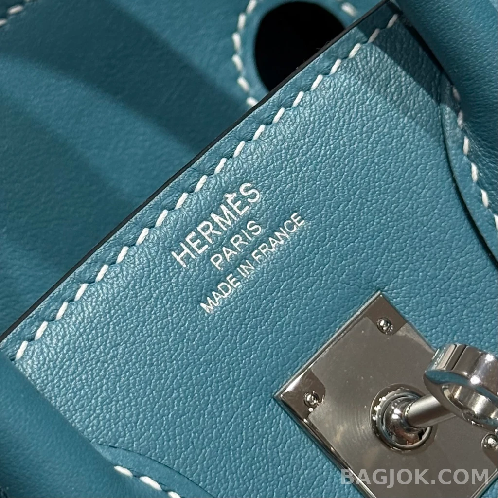 에르메스 Hermes 버킨 25 프렌치 빈티지 스위프트 상세 이미지