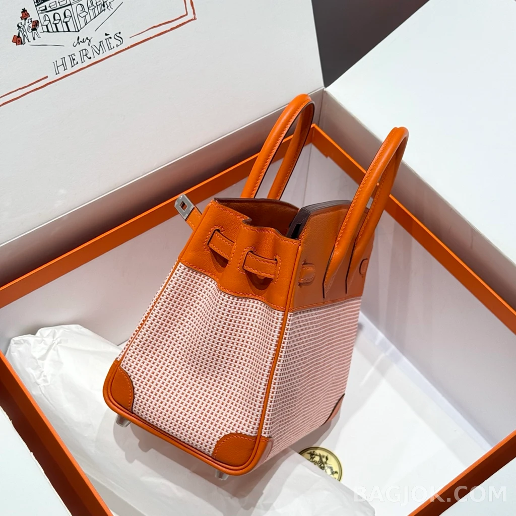 에르메스 Hermes 버킨 25 프렌치 빈티지 스위프트 상세 이미지