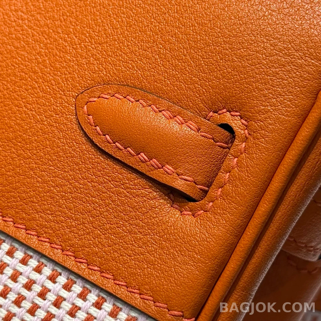 에르메스 Hermes 버킨 25 프렌치 빈티지 스위프트 상세 이미지