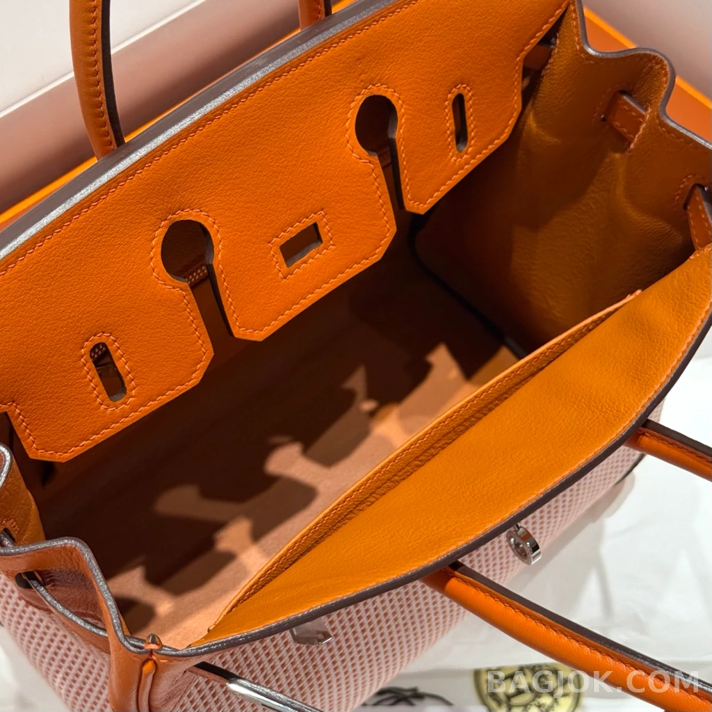 에르메스 Hermes 버킨 25 프렌치 빈티지 스위프트 상세 이미지