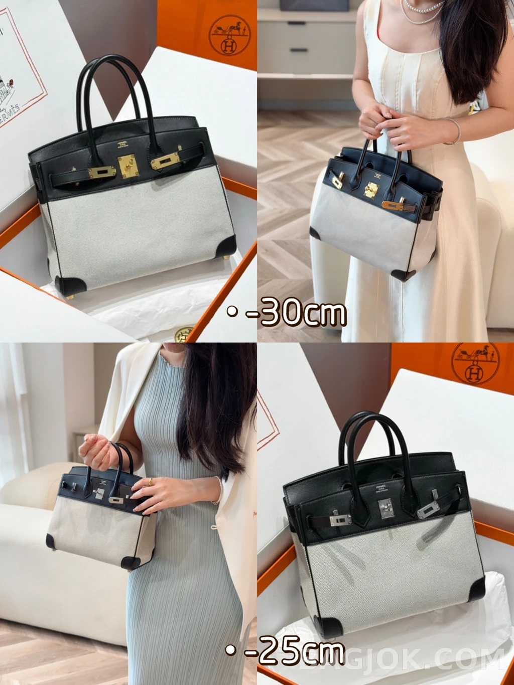 에르메스 Hermes 버킨 30 프렌치 빈티지 스위프트 상세 이미지