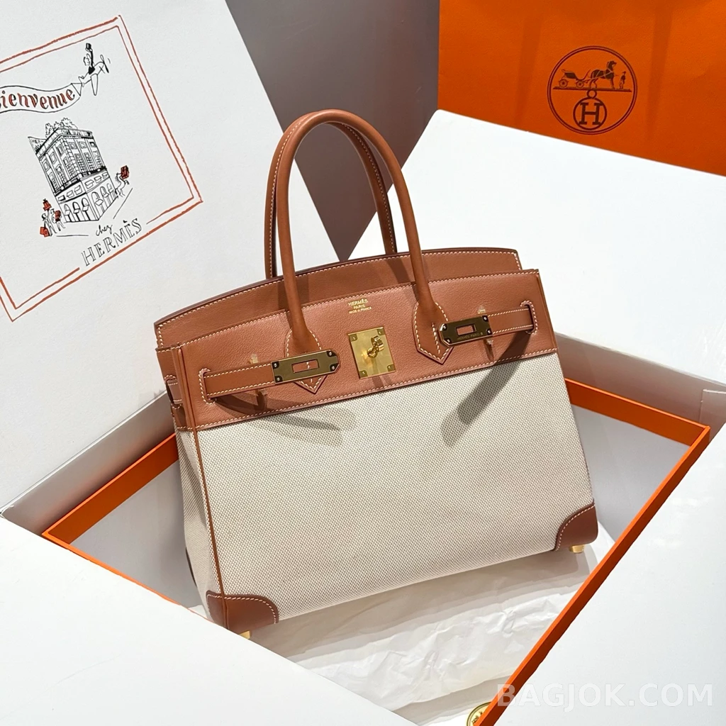 에르메스 Hermes 버킨 30 프렌치 빈티지 스위프트 상세 이미지