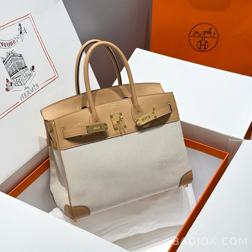 에르메스 Hermes 버킨 30 프렌치 빈티지 스위프트 상세 이미지