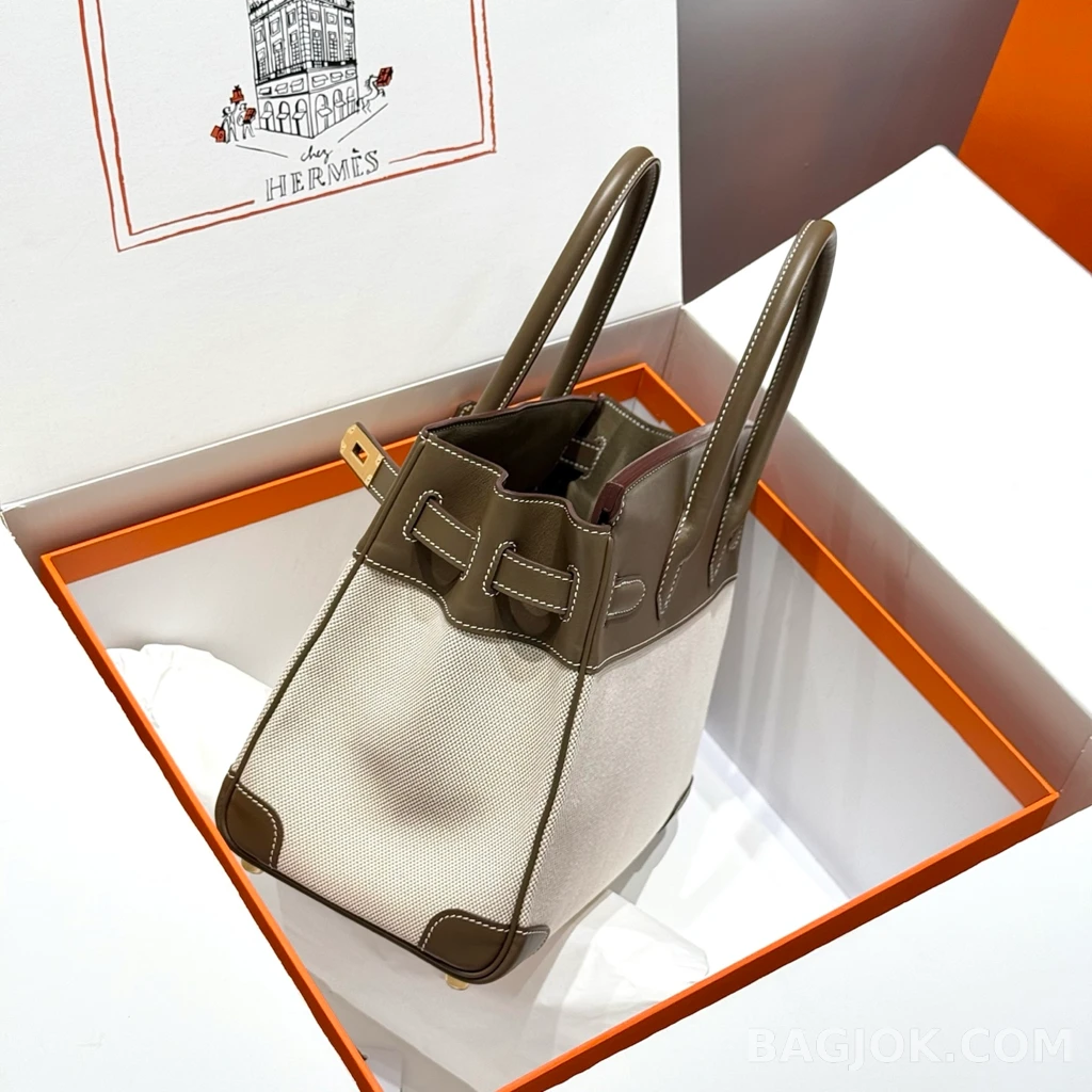 에르메스 Hermes 버킨 30 프렌치 빈티지 스위프트 상세 이미지