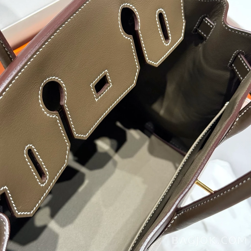 에르메스 Hermes 버킨 30 프렌치 빈티지 스위프트 상세 이미지