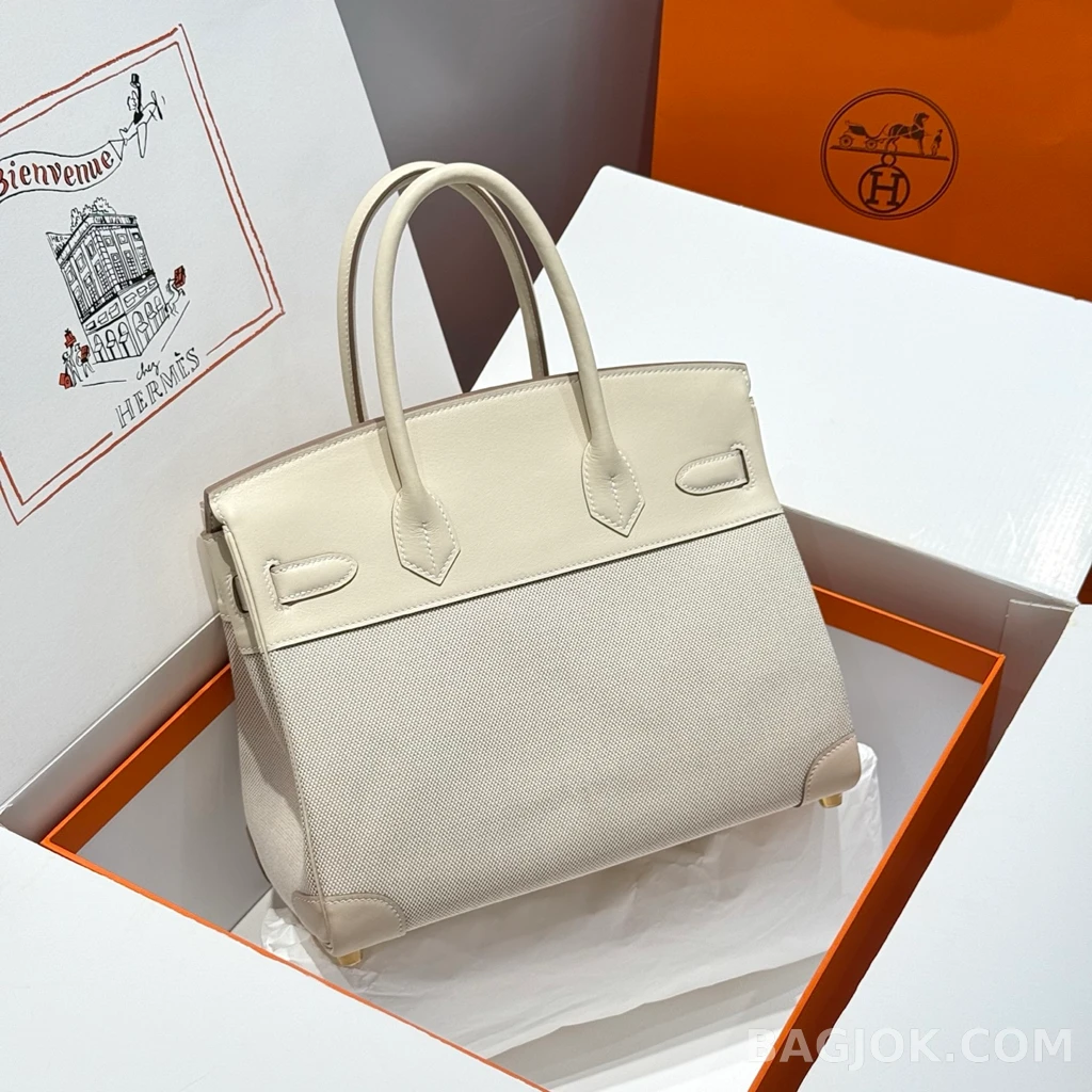 에르메스 Hermes 버킨 30 프렌치 빈티지 스위프트 상세 이미지