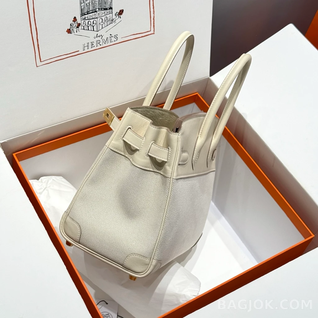 에르메스 Hermes 버킨 30 프렌치 빈티지 스위프트 상세 이미지