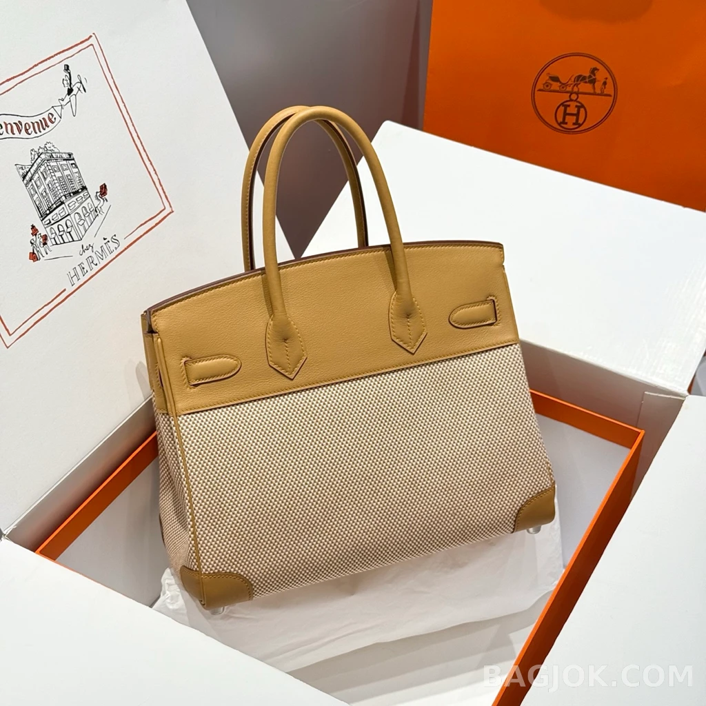 에르메스 Hermes 버킨 30 프렌치 빈티지 스위프트 상세 이미지