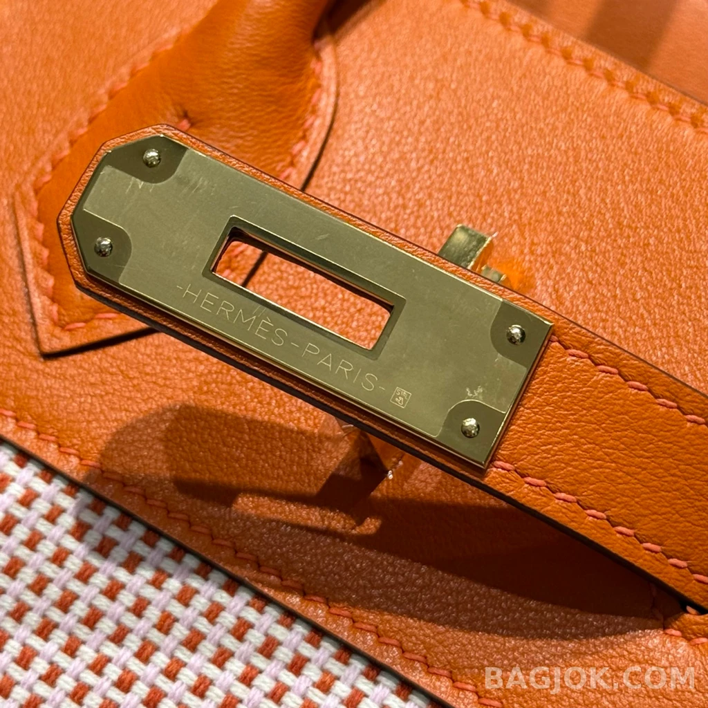 에르메스 Hermes 버킨 30 프렌치 빈티지 스위프트 상세 이미지
