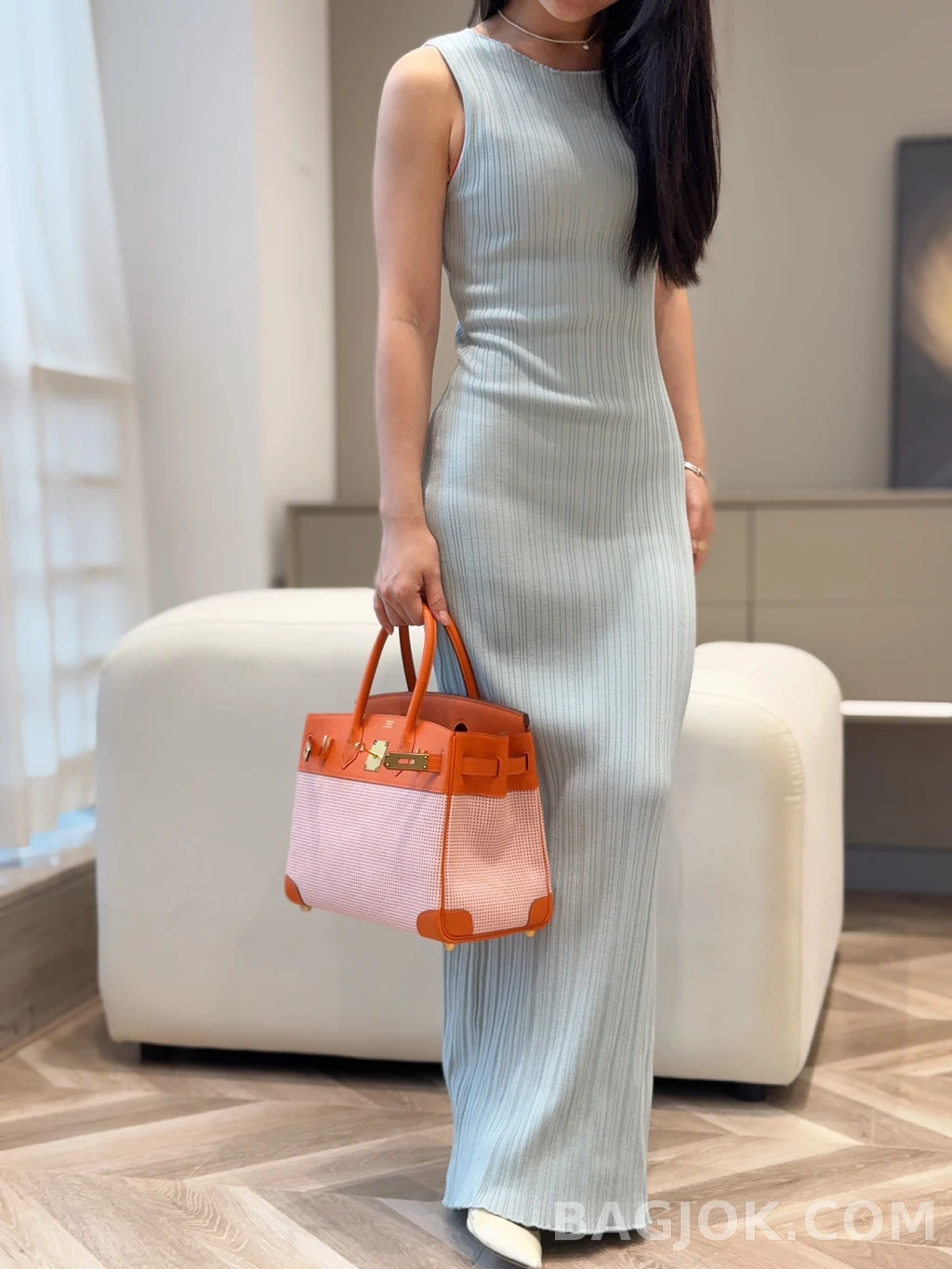 에르메스 Hermes 버킨 30 프렌치 빈티지 스위프트 상세 이미지
