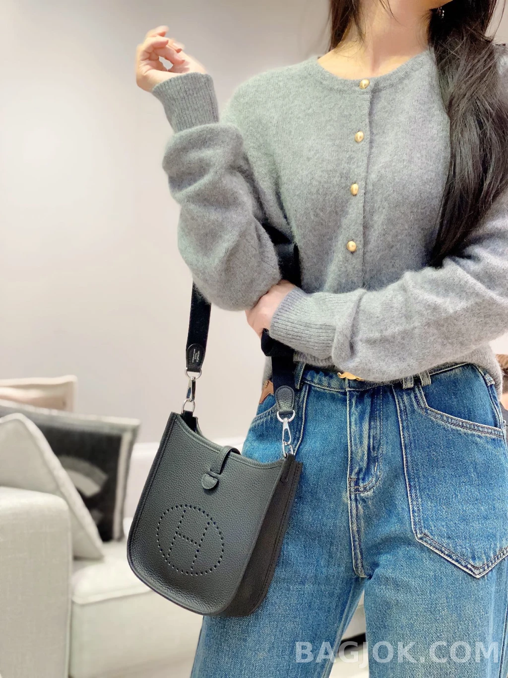 에르메스 Hermes 에블린 18 TC 카프스킨 ver.1 상세 이미지