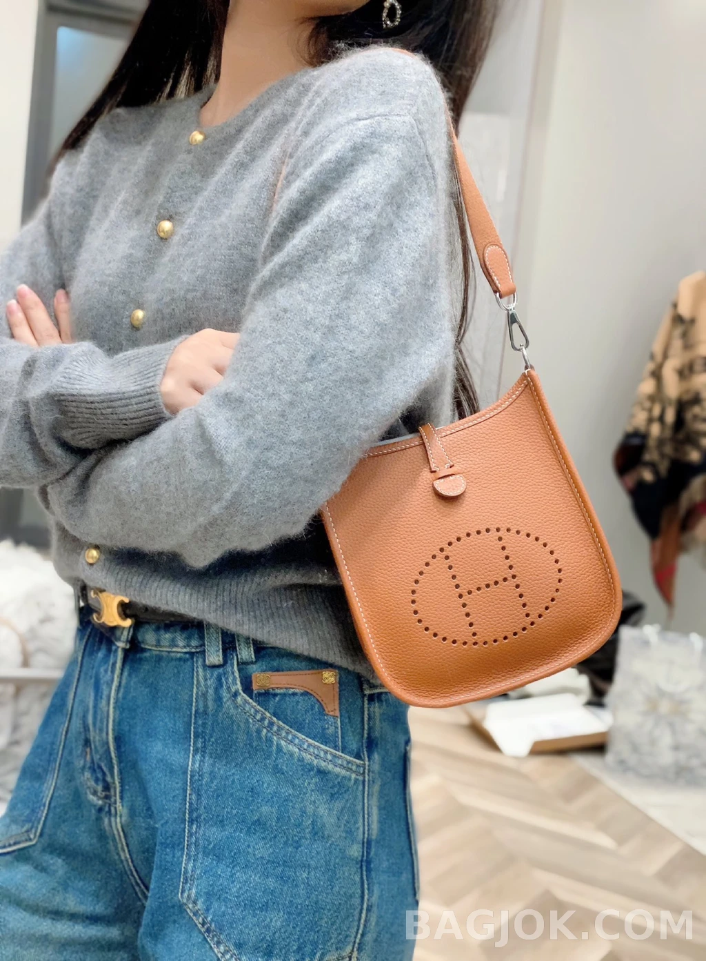 에르메스 Hermes 에블린 18 TC 카프스킨 ver.1 상세 이미지