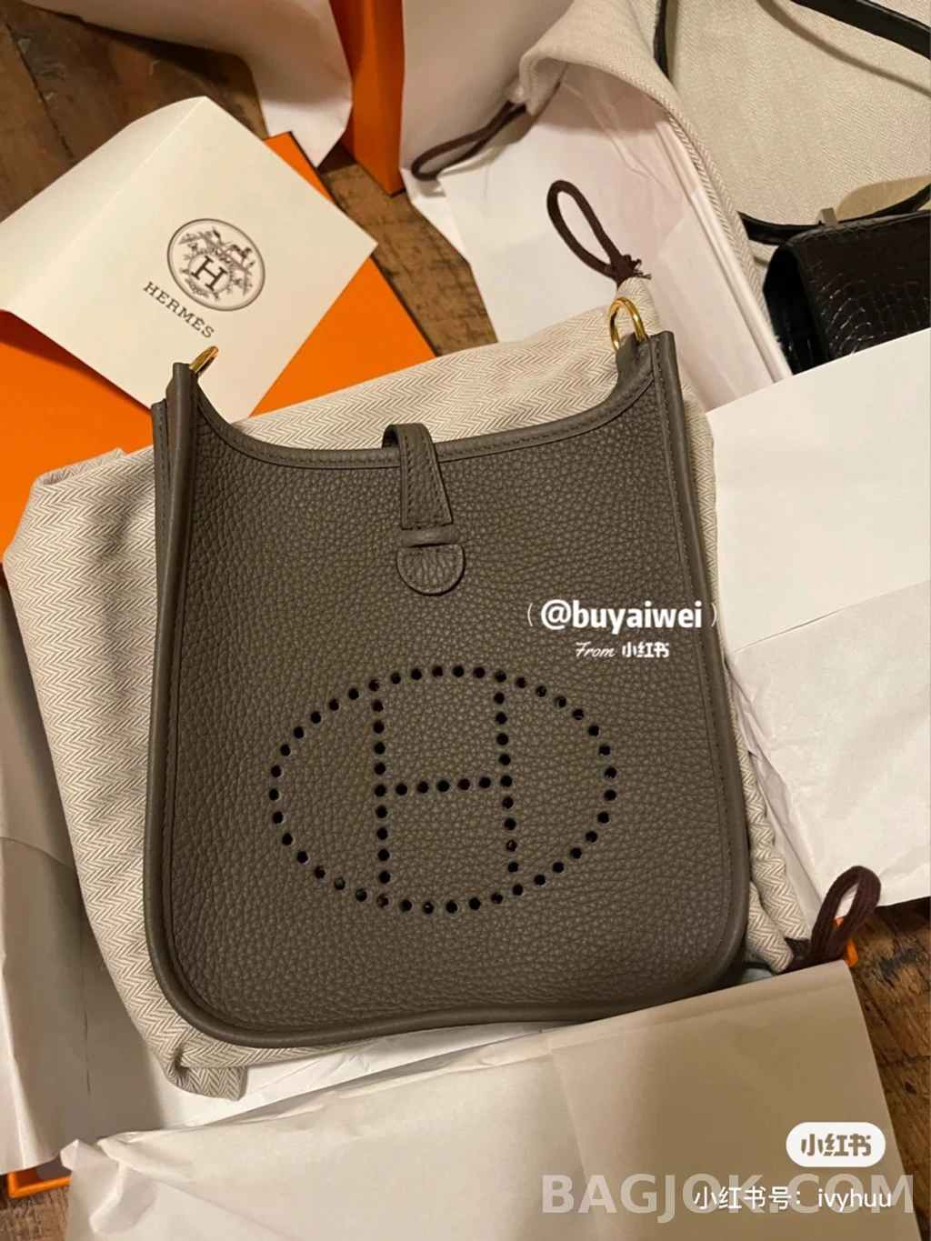 에르메스 Hermes 에블린 18 TC 카프스킨 ver.1 상세 이미지