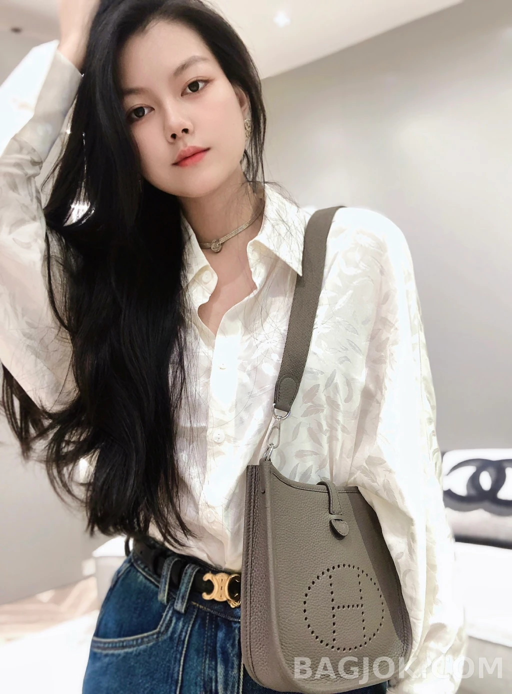에르메스 Hermes 에블린 18 TC 카프스킨 ver.1 상세 이미지