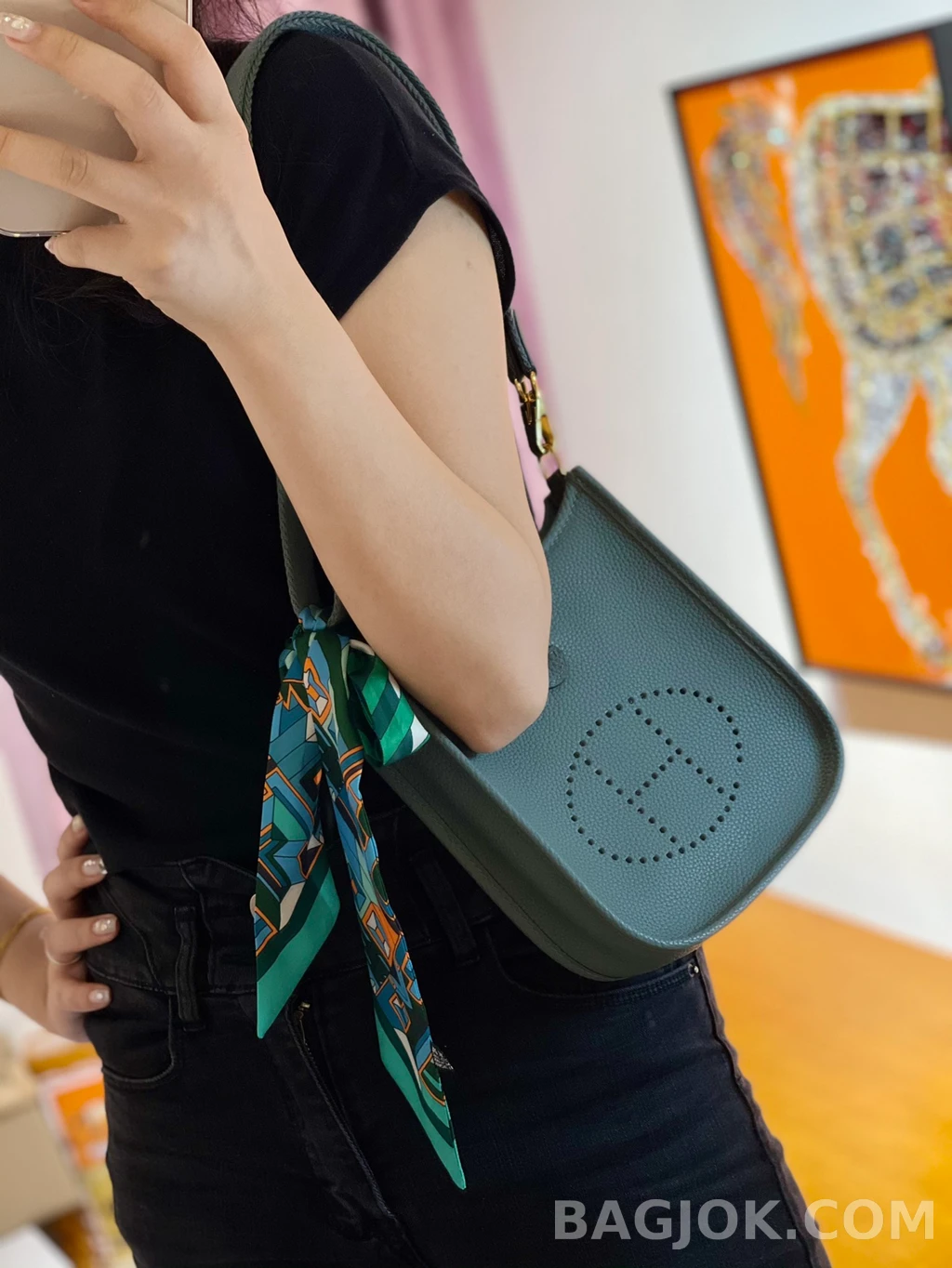 에르메스 Hermes 에블린 18 TC 카프스킨 ver.2 상세 이미지