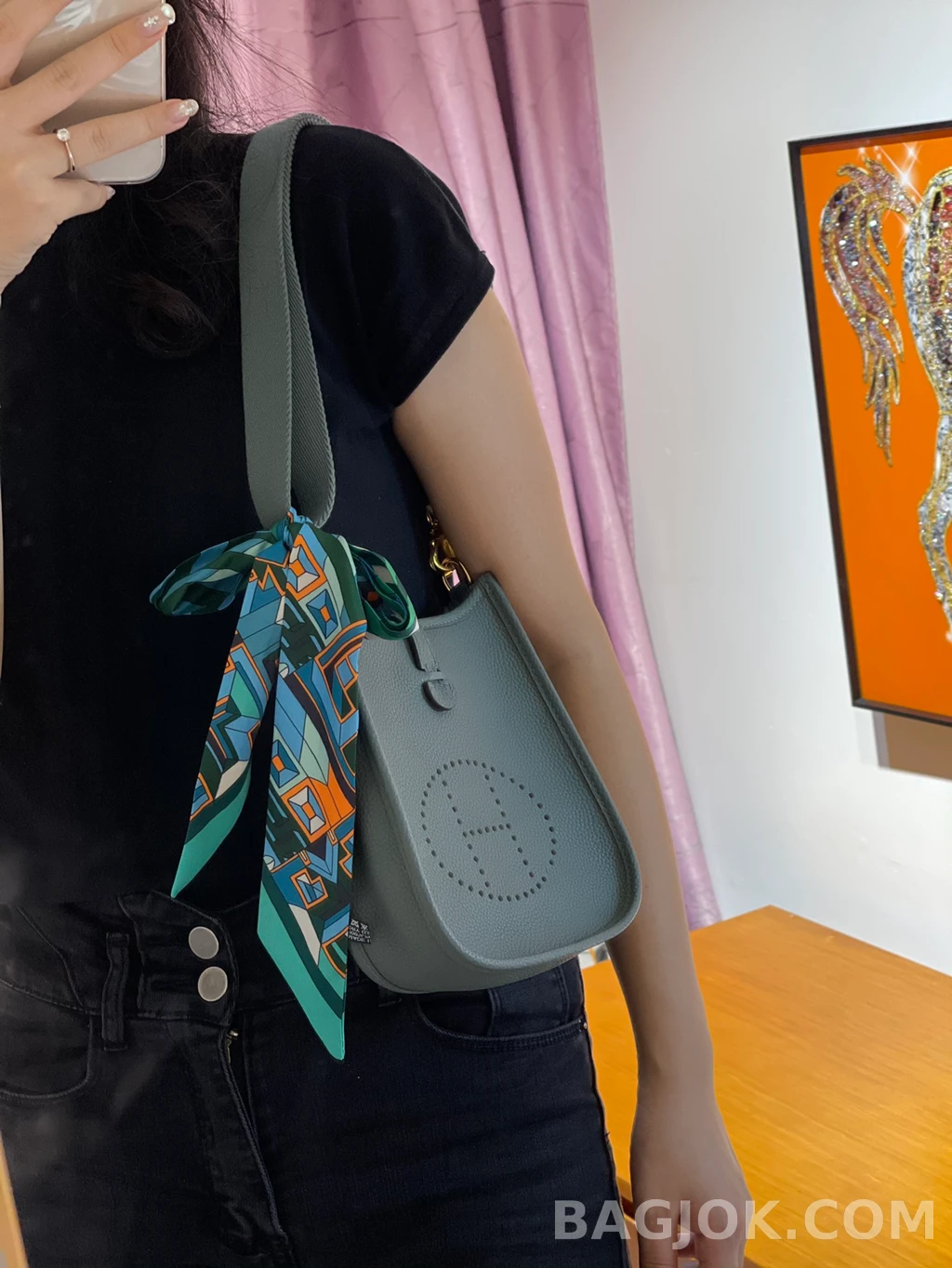 에르메스 Hermes 에블린 18 TC 카프스킨 ver.2 상세 이미지