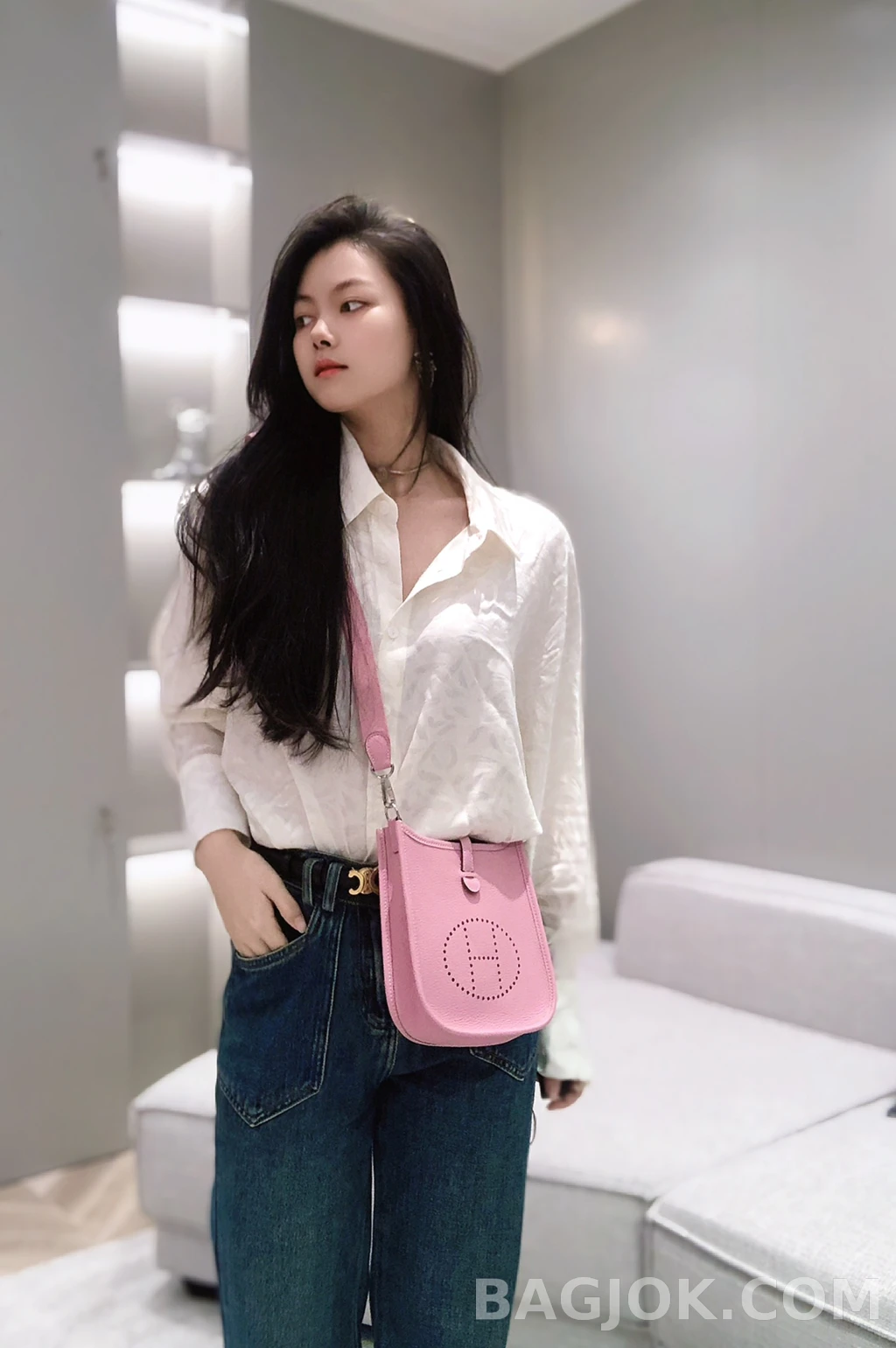 에르메스 Hermes 에블린 18 TC 카프스킨 ver.3 상세 이미지