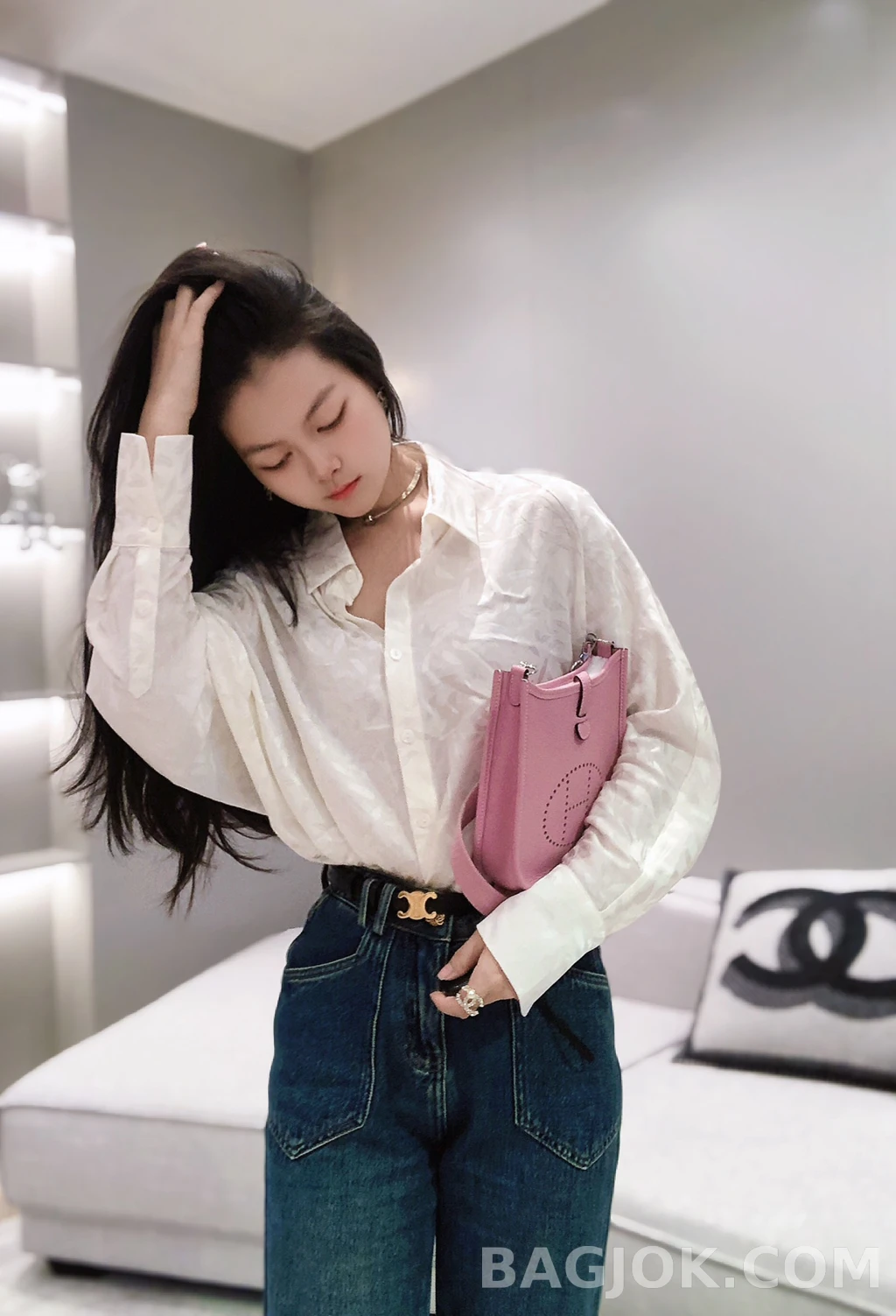에르메스 Hermes 에블린 18 TC 카프스킨 ver.3 상세 이미지