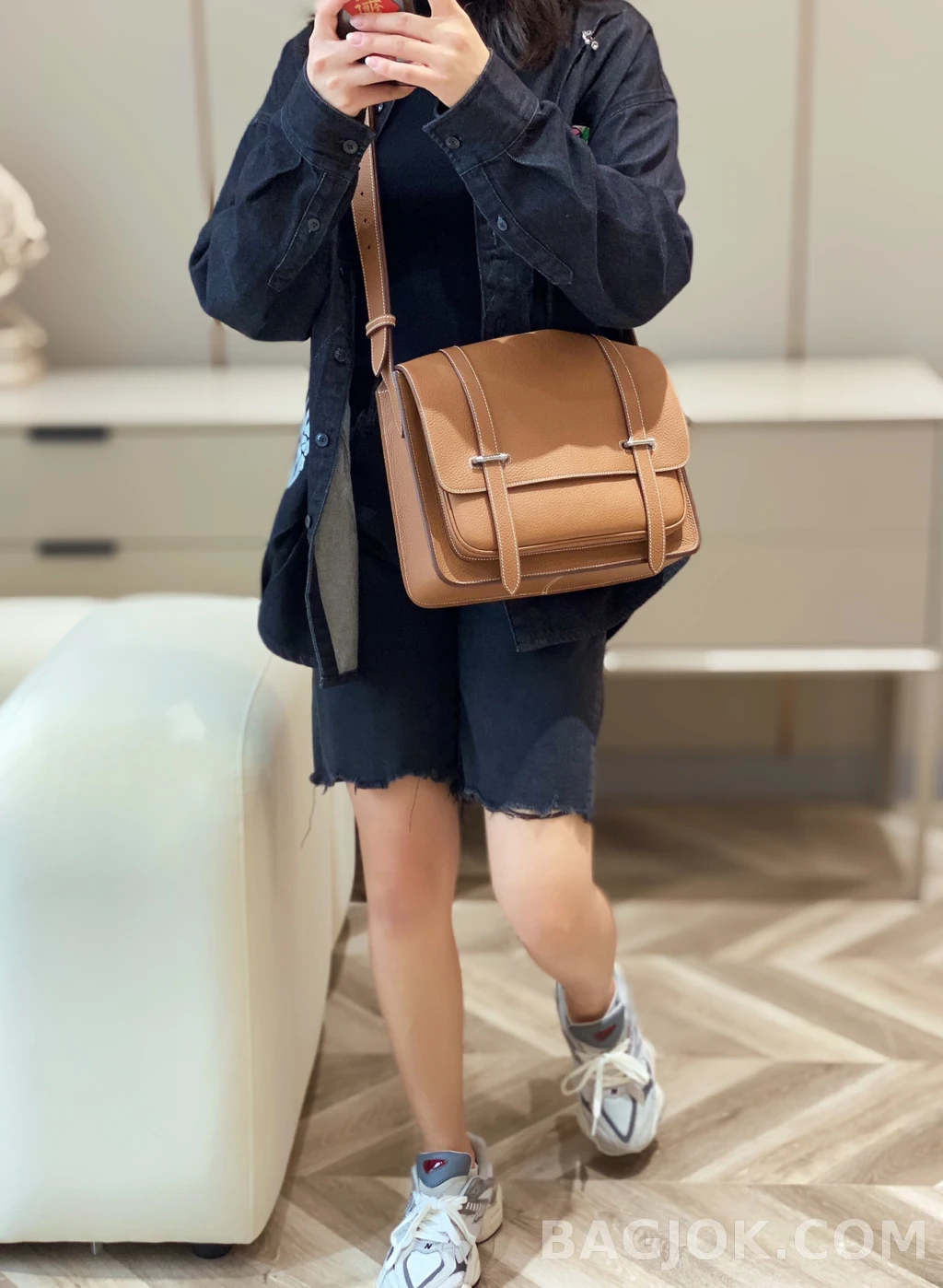 에르메스 Hermes 스티븐 30 토고 크로스백 상세 이미지