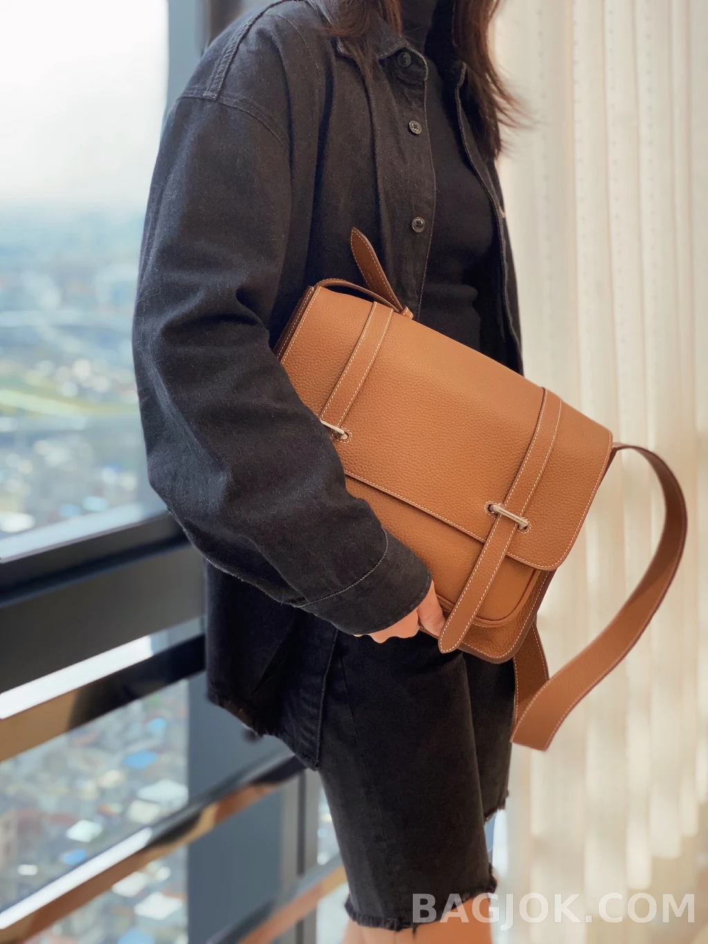 에르메스 Hermes 스티븐 30 토고 크로스백 상세 이미지
