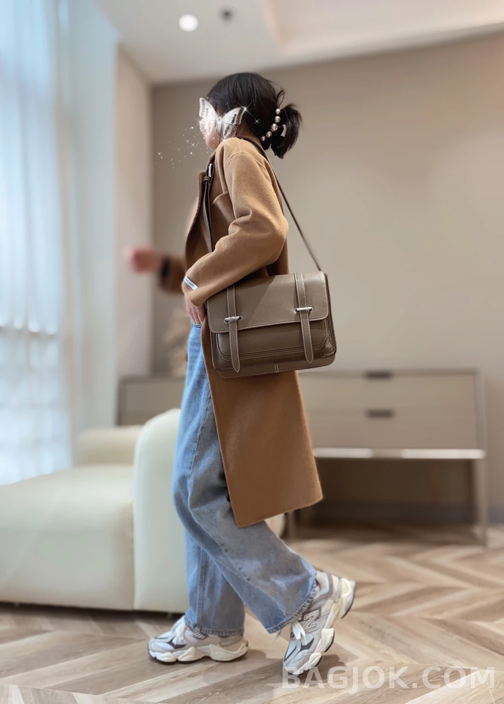 에르메스 Hermes 스티븐 30 토고 크로스백 상세 이미지