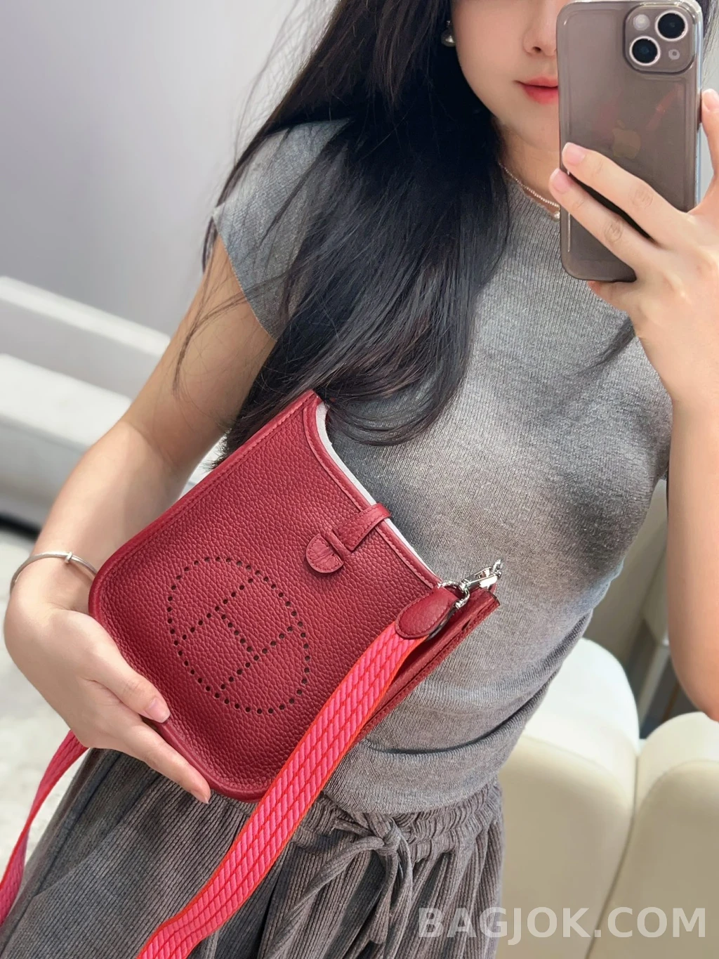 에르메스 Hermes 에블린 18 TC 카프스킨 ver.3 상세 이미지