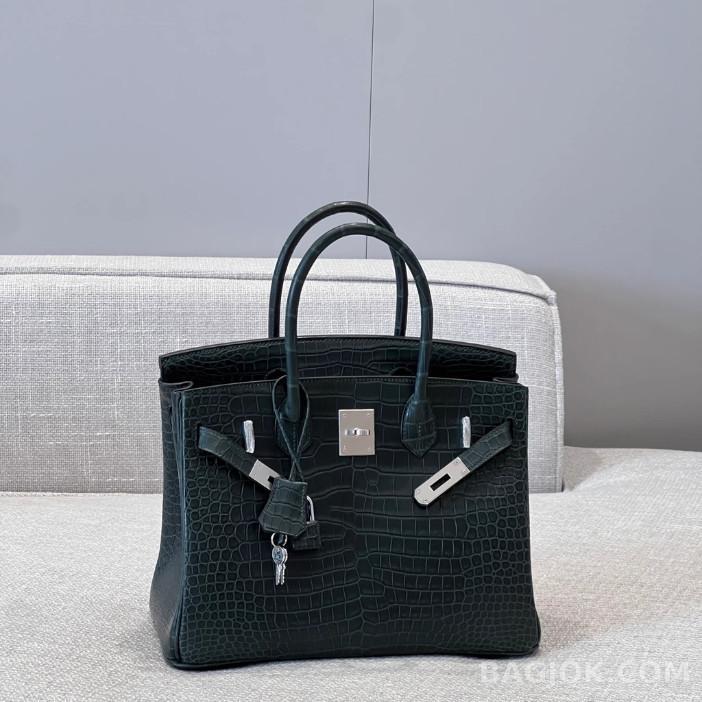 에르메스 Hermes 버킨 30 백 프랑스 HCP 크로커다일 상세 이미지