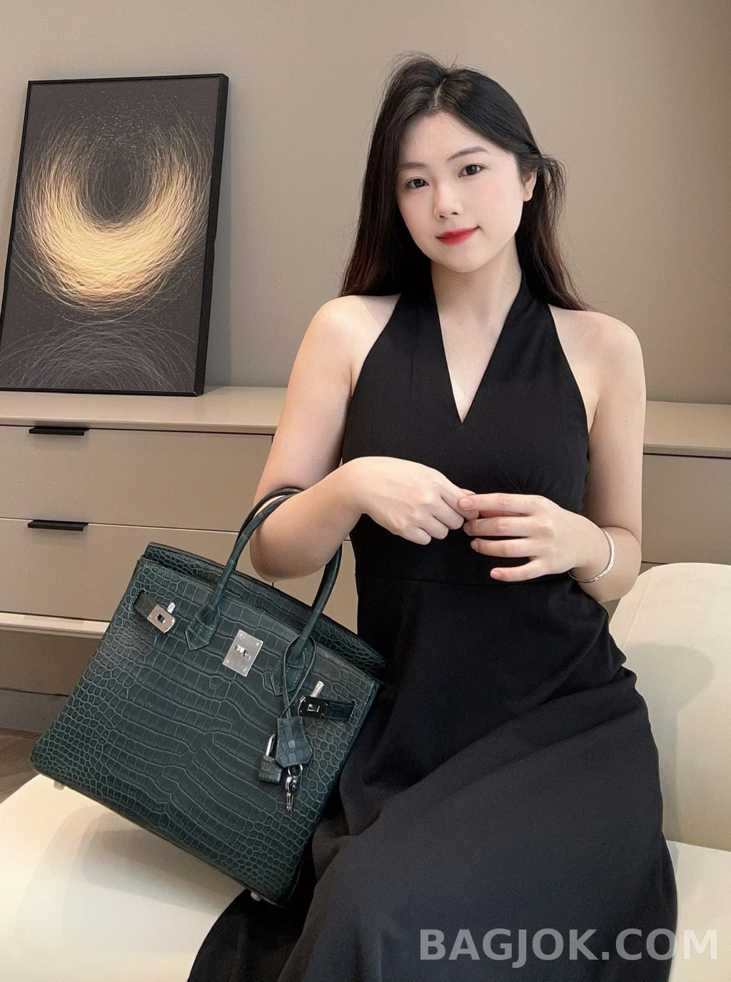 에르메스 Hermes 버킨 30 백 프랑스 HCP 크로커다일 상세 이미지