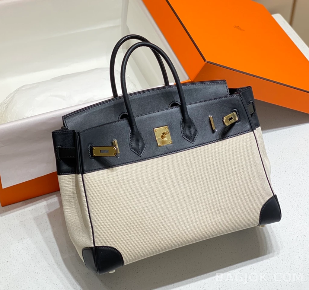 에르메스 Hermes 버킨 35 프렌치 빈티지 스위프트 상세 이미지