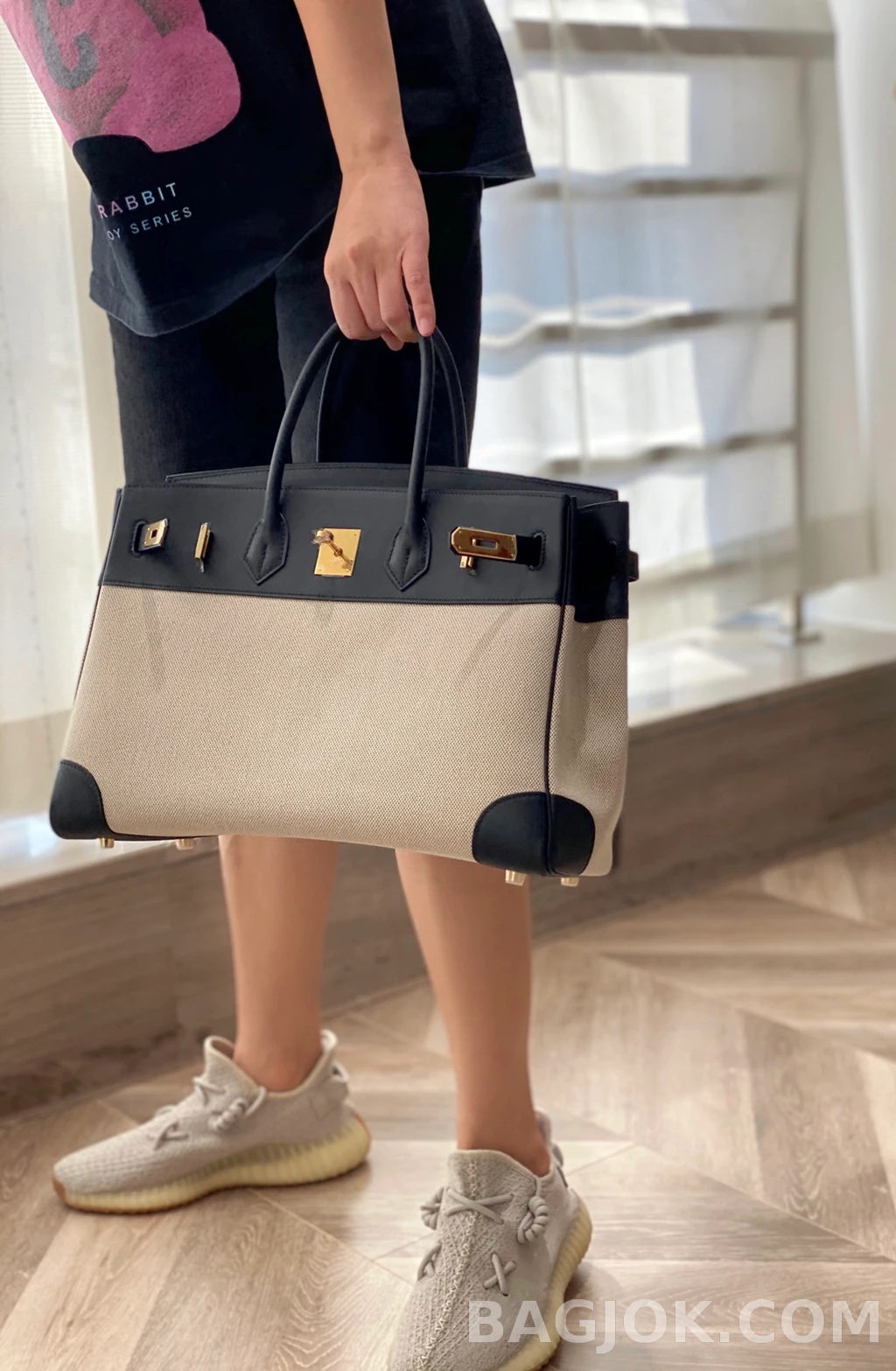 에르메스 Hermes 버킨 35 프렌치 빈티지 스위프트 상세 이미지