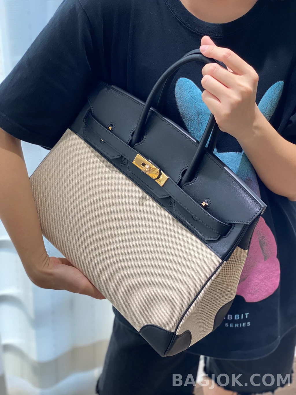 에르메스 Hermes 버킨 35 프렌치 빈티지 스위프트 상세 이미지