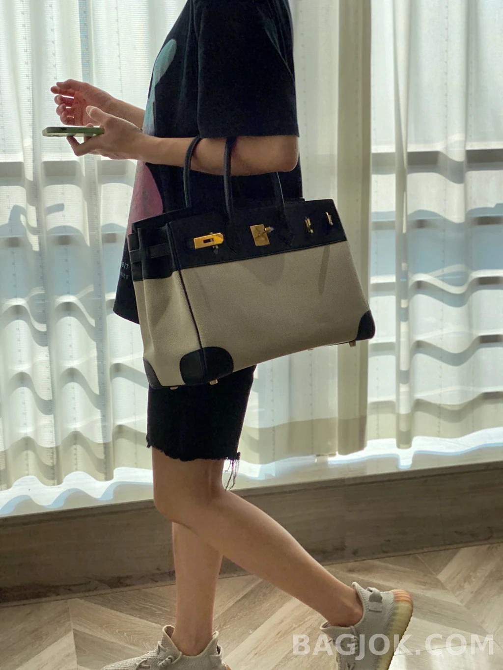 에르메스 Hermes 버킨 35 프렌치 빈티지 스위프트 상세 이미지