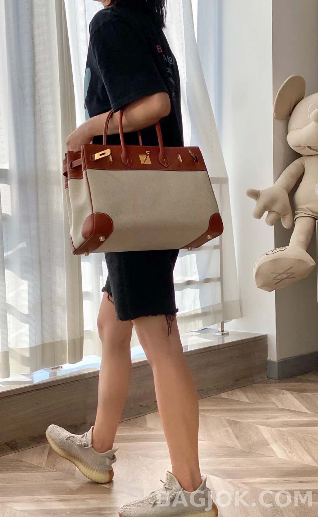 에르메스 Hermes 버킨 35 프렌치 빈티지 스위프트 상세 이미지