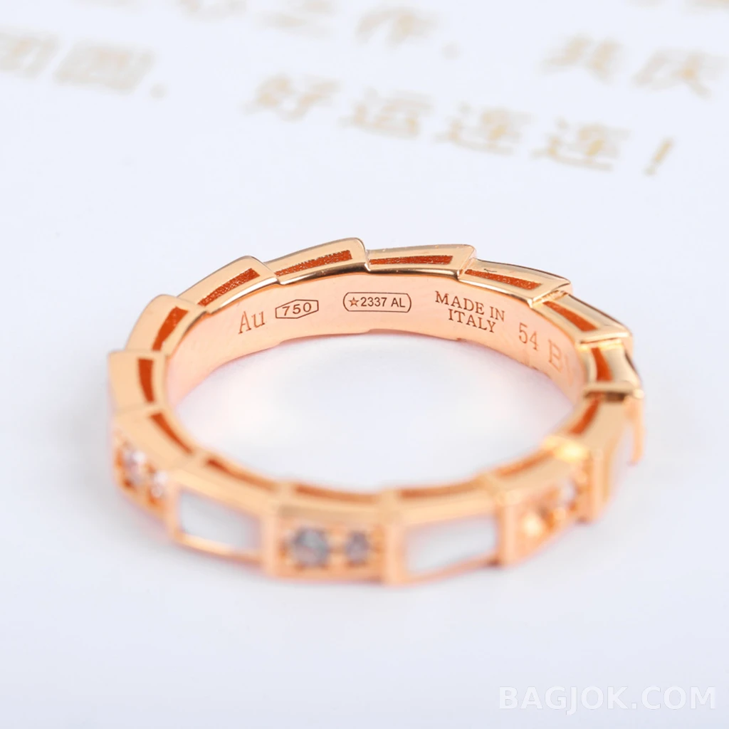 불가리 Bvlgari Serpenti 쉘 반지 상세 이미지