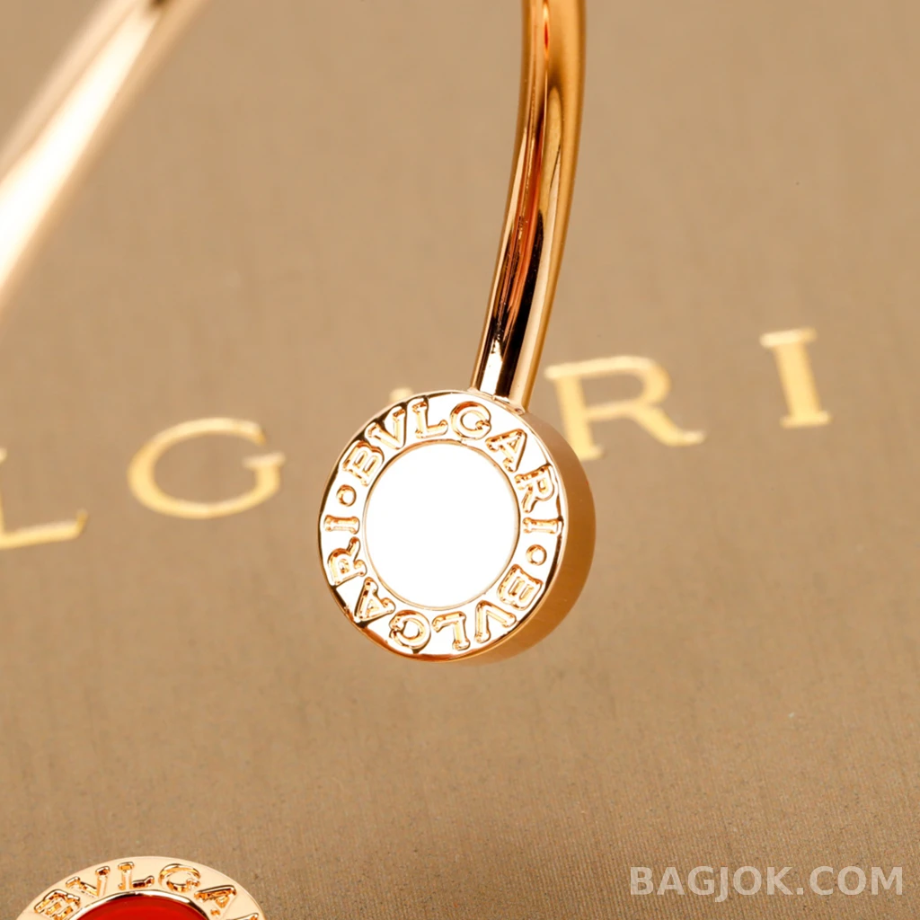 불가리 Bvlgari 라운드 디스크 오픈 뱅글 상세 이미지