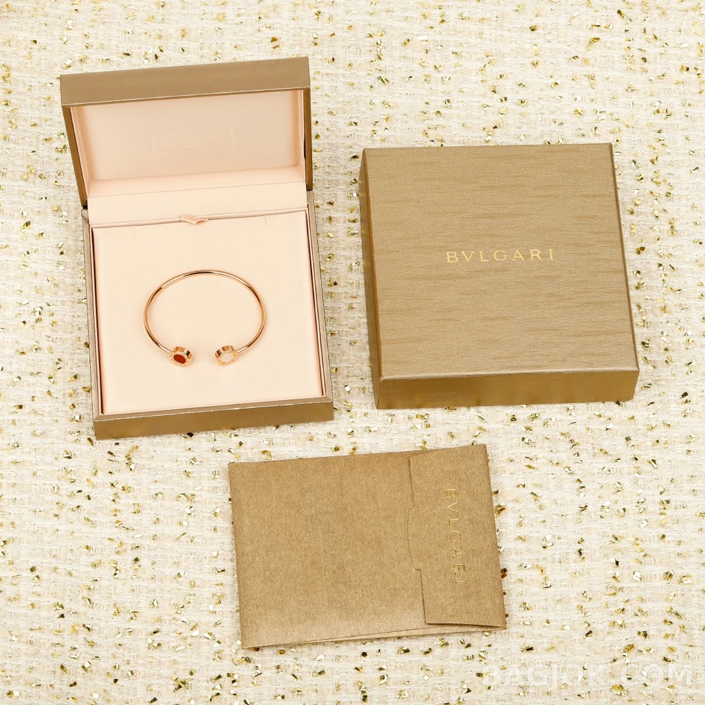 불가리 Bvlgari 라운드 디스크 오픈 뱅글 상세 이미지