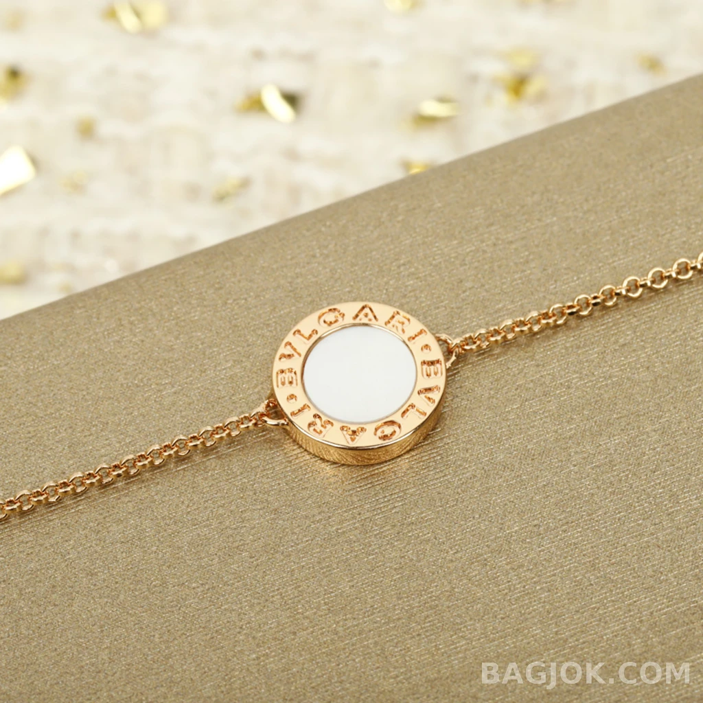 불가리 Bvlgari 라운드 디스크 팔찌 상세 이미지