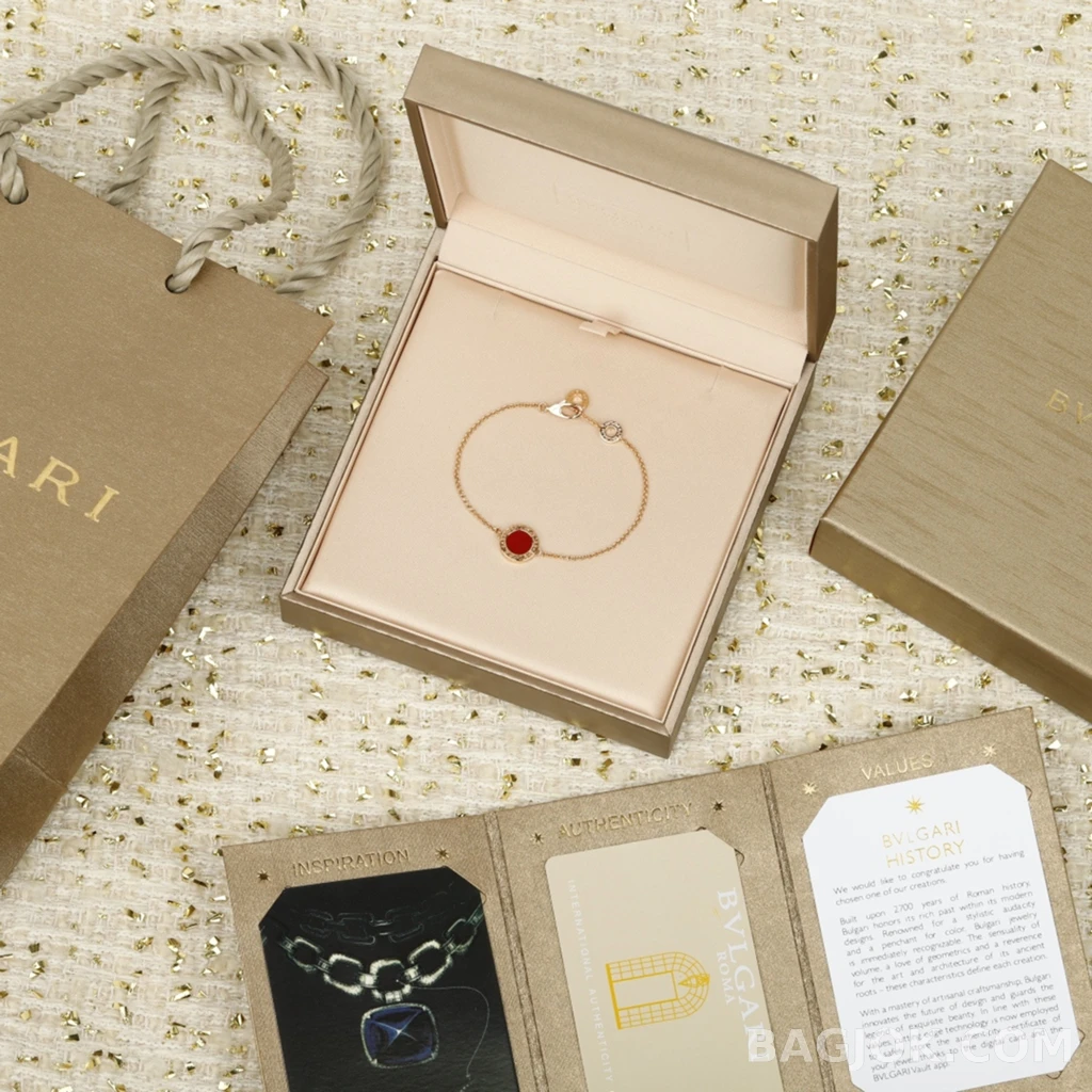 불가리 Bvlgari 라운드 디스크 팔찌 상세 이미지