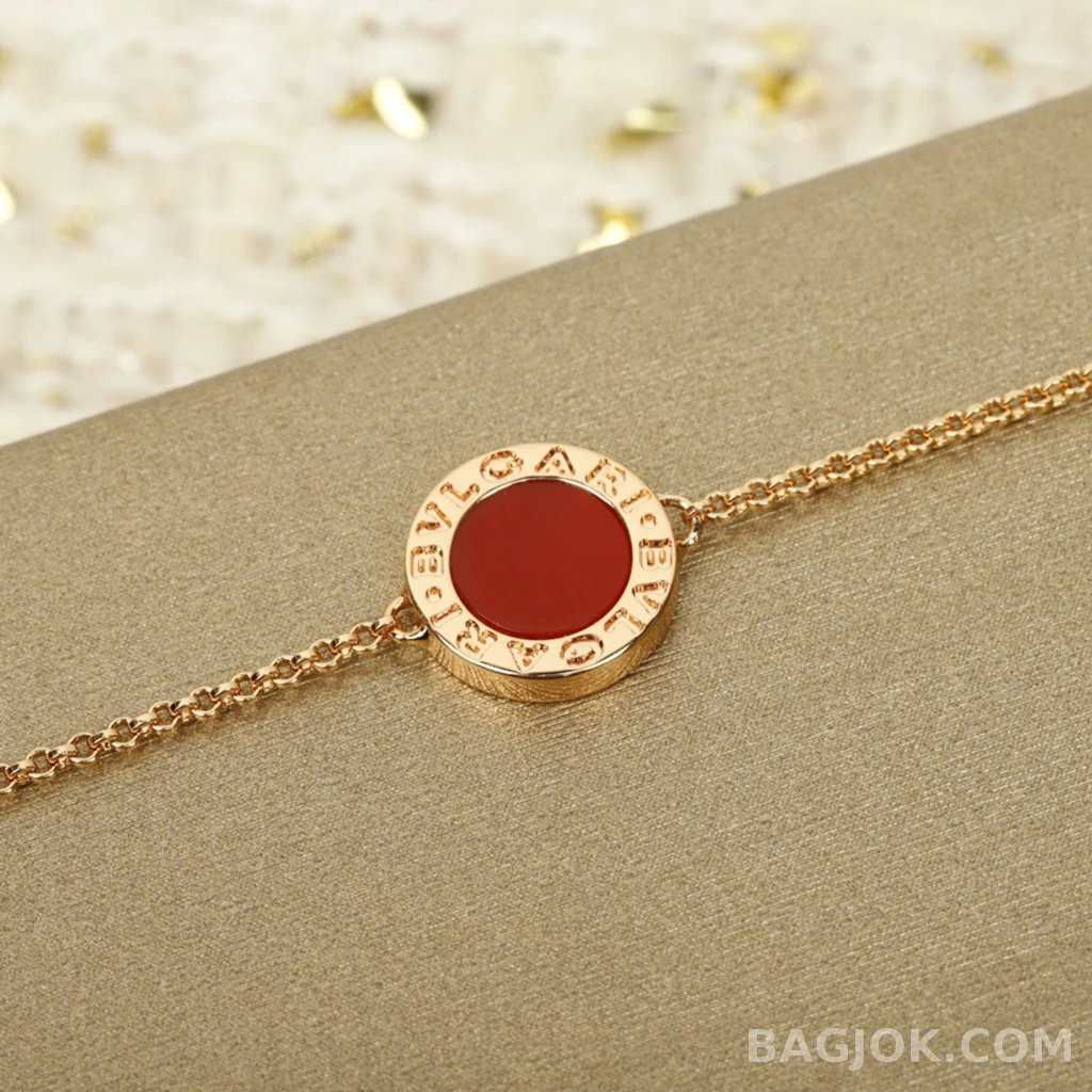 불가리 Bvlgari 라운드 디스크 팔찌 상세 이미지