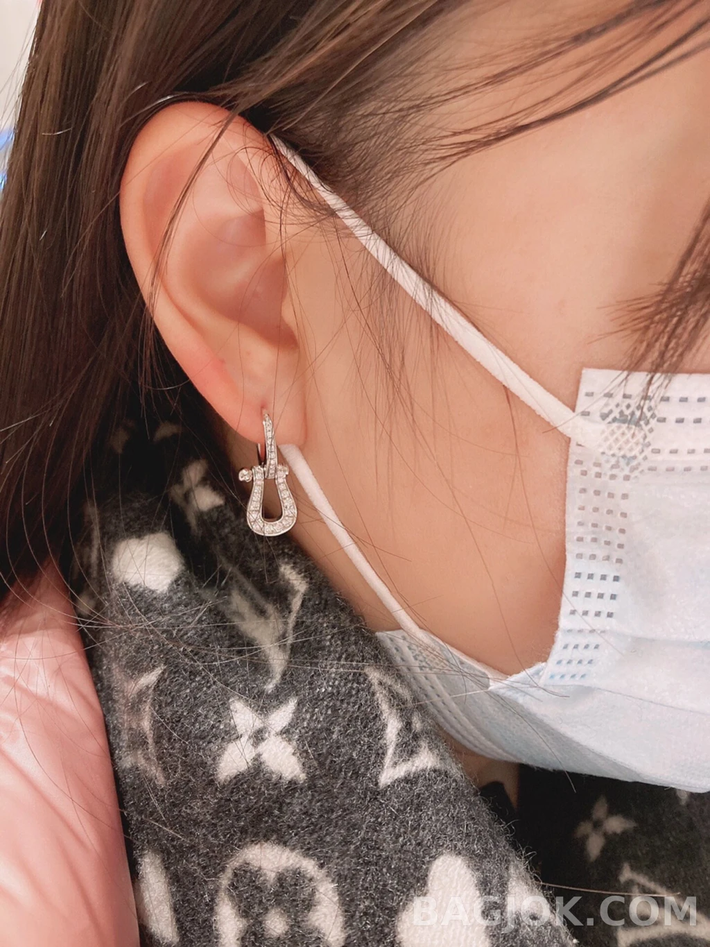 프레드 Fred 포스텐 드롭 귀걸이 상세 이미지